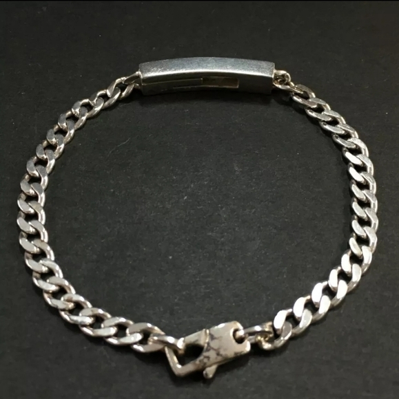 Gucci G Logo ID Sterling Silver 925 Bracelet - Picture 4 of 5